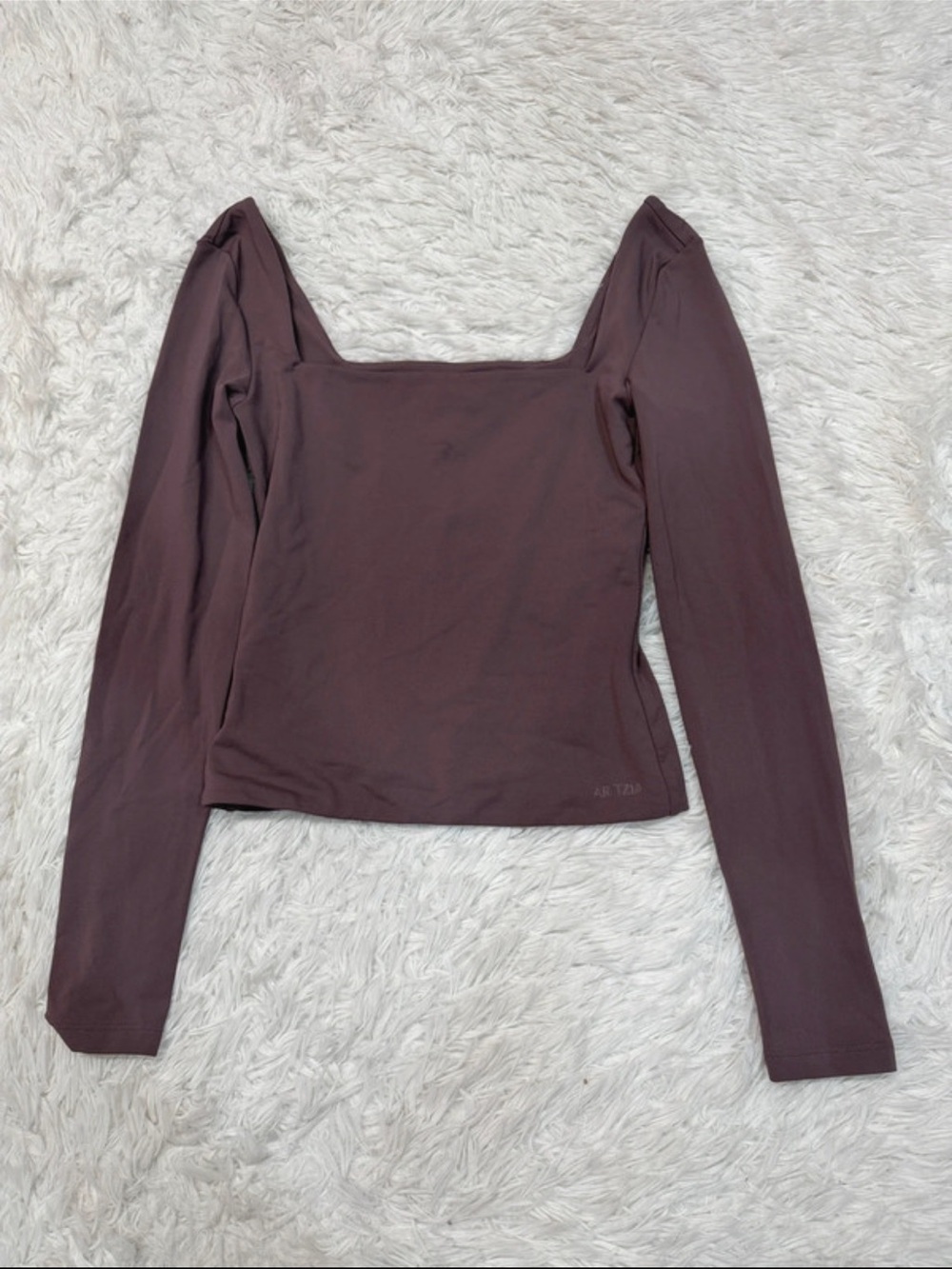 Aritzia Babaton contour Square Neck Long Sleeve Top